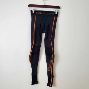 Orange Exercise Compression & Base Layers for Men